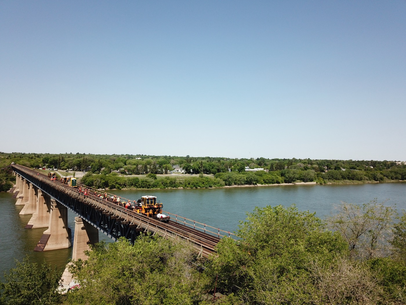 South Saskatchewan River rail bridge renewal